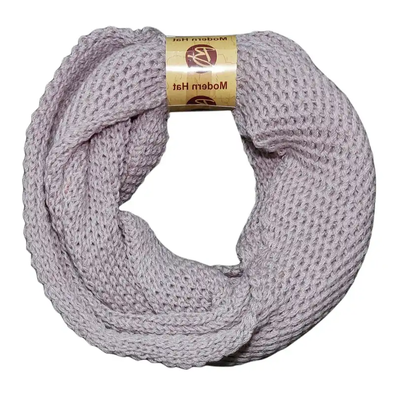 شال گردن بافتنی مدل رینگی