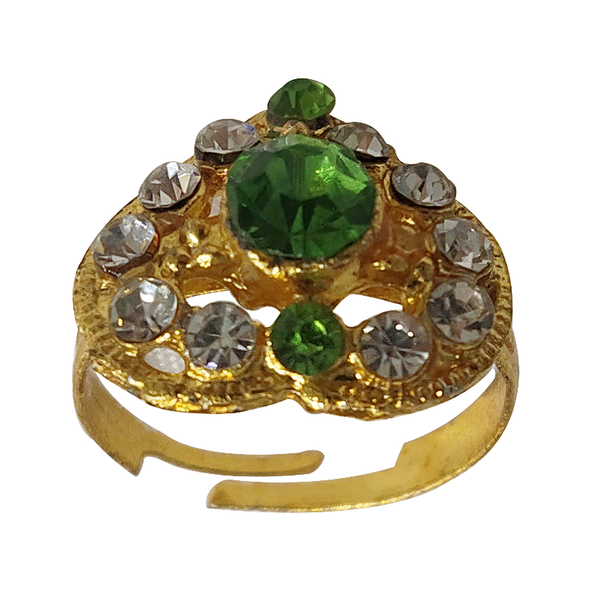 انگشتر زنانه سلین کالا مدل زبرجد ce-As16