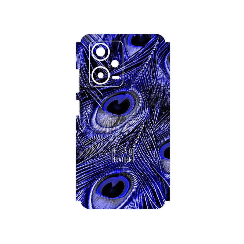 برچسب پوششی ماهوت مدل Purple Feather مناسب برای گوشی موبایل شیائومی Redmi Note 12 Pro Plus