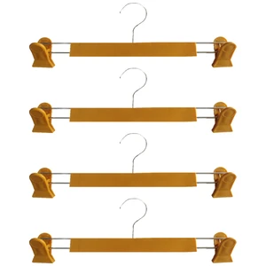 چوب لباسی طرح چوب دو گیره ای بسته 4 عددی