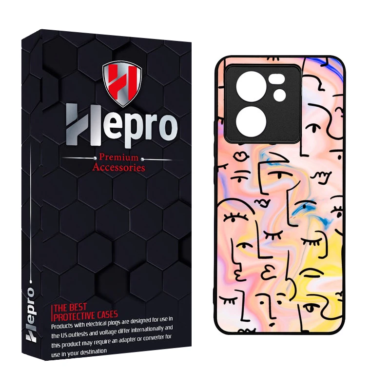 کاور هپرو طرح فانتزی مدل TPU مناسب برای گوشی موبایل شیائومی 13T / 13T PRO