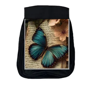 کوله پشتی مدرسه مدل پروانه