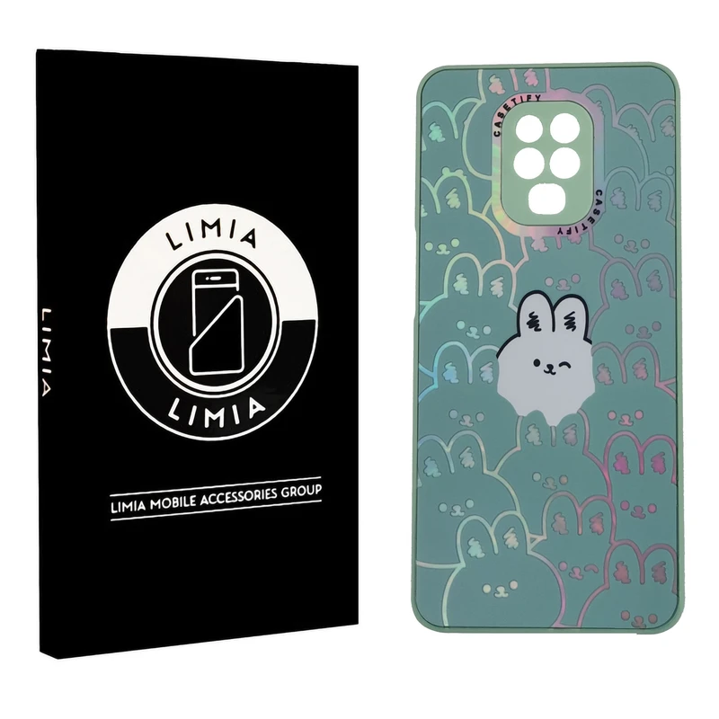 کاور لیمیا مدل فانتزی لنزدار طرح عروسکی شبرنگی مناسب برای گوشی موبایل شیائومی Redmi Note 9 Pro / 9s