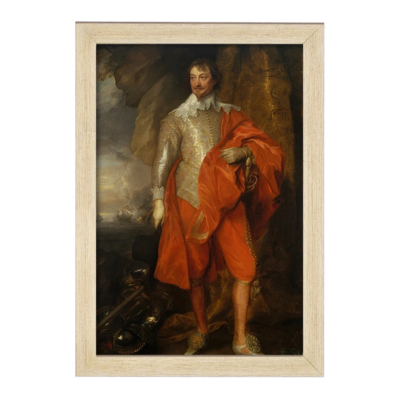 تابلو خندالو مدل نقاشی ارل دوم وارویک اثر نقاش رابرت ریچ کد F12225