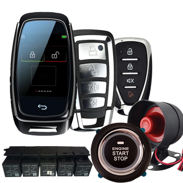 کیلس استارتر و دزدگیر خودرو پلیسینگ مدل pk  8000