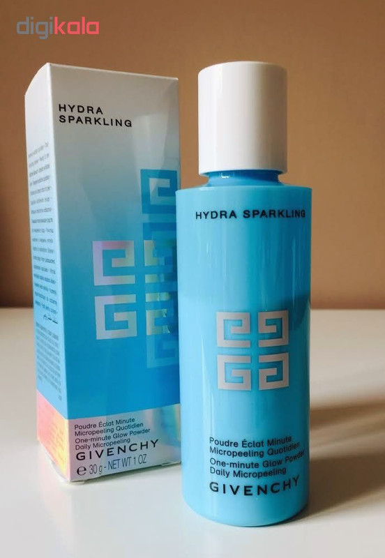 پودر روشن کننده ژیوانشی سری Hydra Sparkling مدل Glow Powder DailyMicropeel حجم 30 میلی لیتر