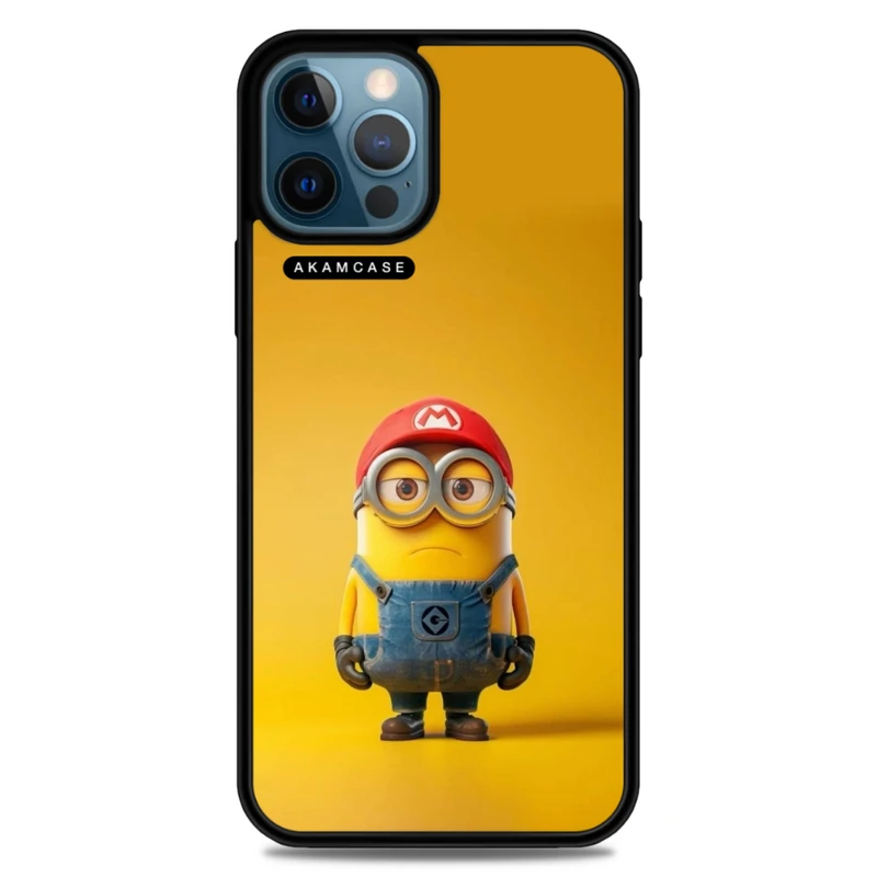 کاور آکام مدل AMC-WA12PROMAX-MINIONS6 مناسب برای گوشی موبایل اپل iPhone 12 Pro Max