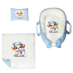 سرویس خواب 3 تکه نوزاد پادآفرین مدل گارد محافظ طرح سگ کد PG046  