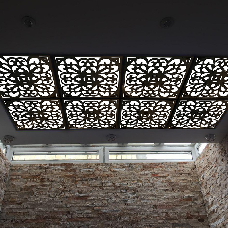 تایل سقفی آسمان مجازی بنی دکو مدل MC31 اندازه 60x60 سانتی متر مجموعه 4 عددی تایل سقفی آسمان مجازی بنی دکو مدل MC31 اندازه 60x60 سانتی متر مجموعه 4 عددی