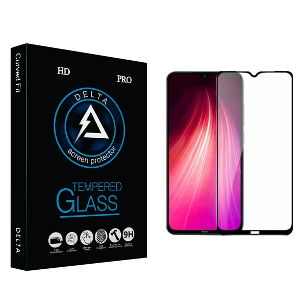 محافظ صفحه نمایش دلتا مدل Fit مناسب برای گوشی موبایل شیائومی Redmi Note 8T