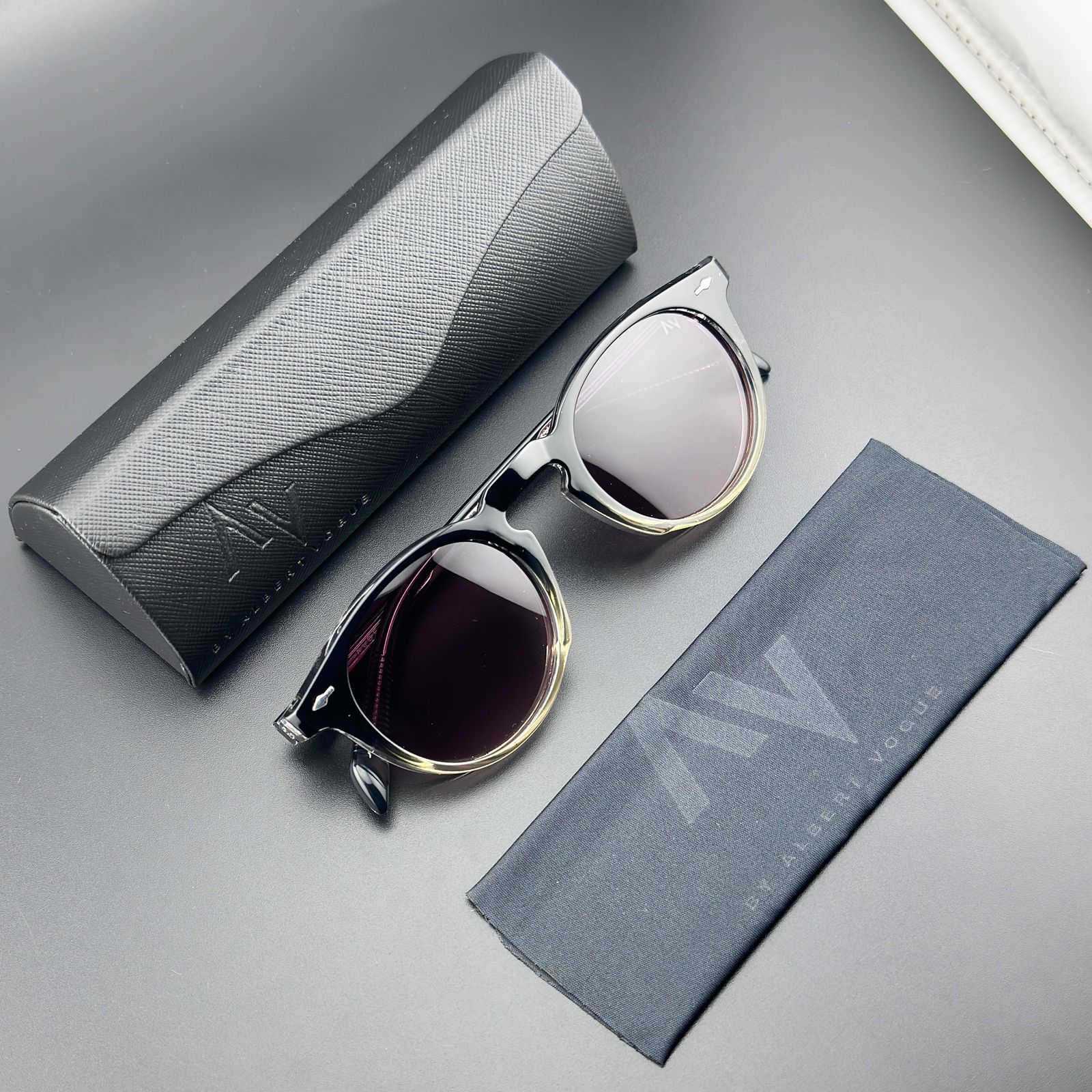 عینک آفتابی آلبرت وگ مدل S31102C4 Acetate Avantgarde Visionary - - 12