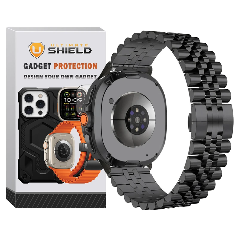 بند آلتیمیت شیلد مدل 5Row NV8 مناسب برای ساعت هوشمند سامسونگ Galaxy Watch 8 44mm
