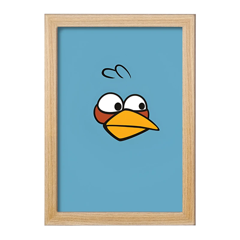 تابلو خندالو مدل پرندگان خشمگین (Angry Birds) کد F3305