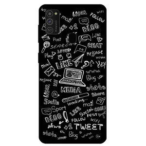 Megafone Social Media 1898 Cover For Samsung Galaxy M21 2021