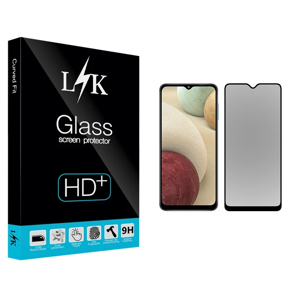 محافظ صفحه نمایش حریم شخصی ال کی مدل +HD مناسب برای گوشی موبایل سامسونگ Galaxy A12