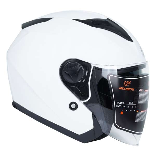 کلاه کاسکت فلش مدل فک متحرک عینکدار کد K_868