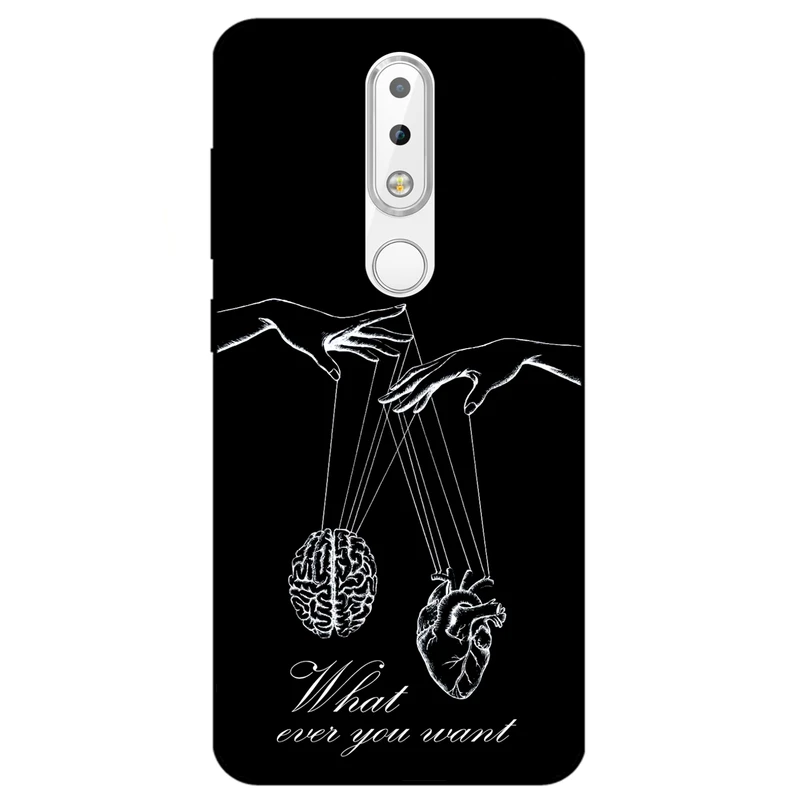 کاور مگافون طرح فکر و احساس مدل 1899 مناسب برای گوشی موبایل نوکیا 6.1 Plus / X6     