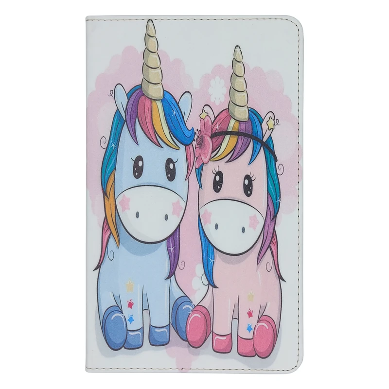کیف کلاسوری مدل یونی کورن TB005 مناسب برای تبلت سامسونگ Galaxy Tab A7 Lite / T225