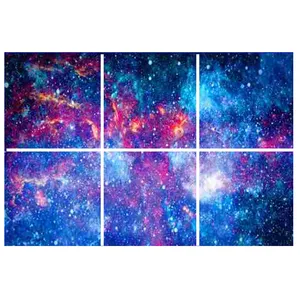 تایل سقفی آسمان مجازی مدل ns179-2x3p مجموعه 6 عددی