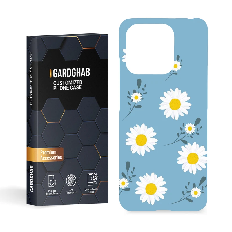 کاور گارد قاب مدل گل مناسب برای گوشی موبایل شیائومی Redmi 12C