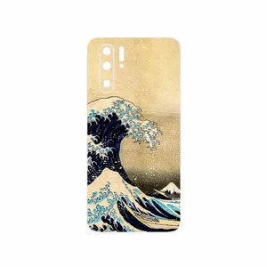 MAHOOT The Great Wave off Kanagawa of Hokusai Cover Sticker for Huawei P30 Pro