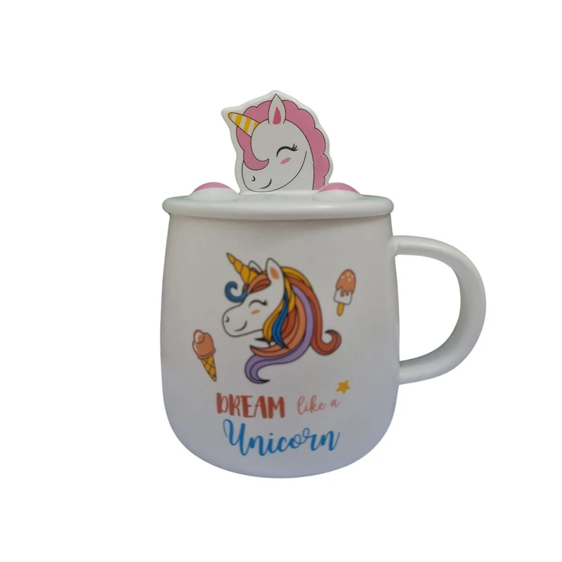 ماگ مدل فانتزی طرح یونیکورن کد 1254