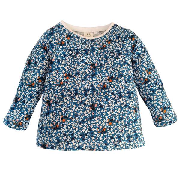 تی شرت آستین بلند دخترانه نکست مدل 21248-1