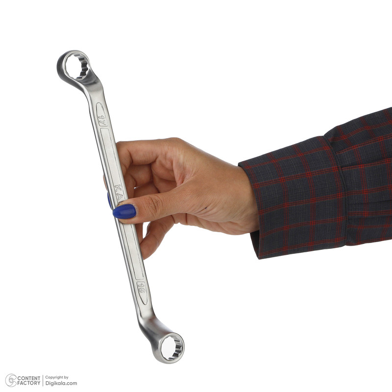 آچار دو سر رینگ کادکس مدل CRV DIN سایز 17-16 میلی متر آچار دو سر رینگ کادکس مدل CRV DIN سایز 17-16 میلی متر