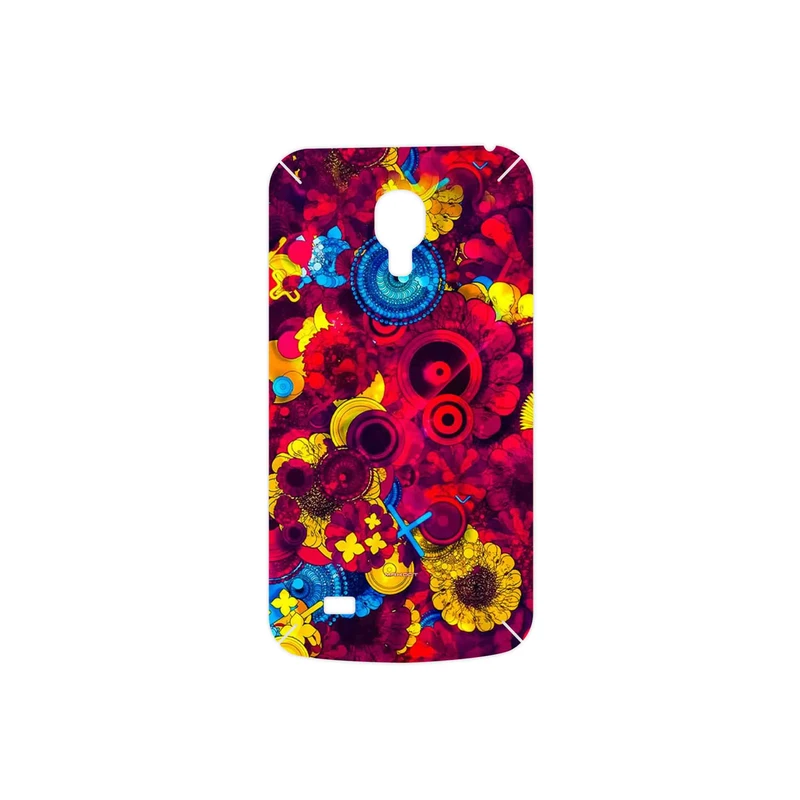 برچسب پوششی ماهوت مدل Vector Flower Garden Digital Art مناسب برای گوشی موبایل سامسونگ Galaxy S4 mini