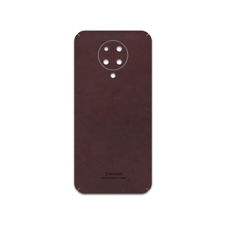 برچسب پوششی ماهوت مدل Matte-Dark-Brown-Leather مناسب برای گوشی موبایل شیائومی Poco F2 Pro