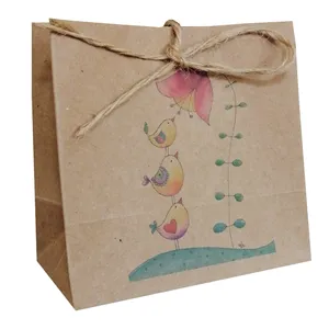 پاکت هدیه مدل پرنده و گل مجموعه 10 عددی