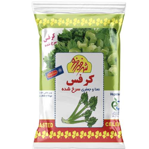 کرفس نعنا جعفری منجمد شهر فیروزه 400 گرم