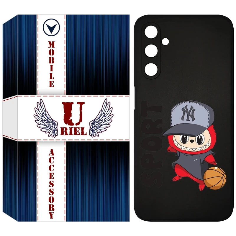 کاور یوریل قاب مدل KSH کد 148 طرح عروسک لبوبو مناسب برای گوشی موبایل سامسونگ Galaxy A24