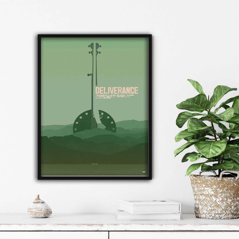 تابلو آتریسا طرح پوستر فیلم deliverance مدل ATm483