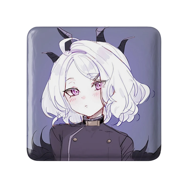 پیکسل خندالو طرح بازی آرشیو آبی (Blue Archive) مدل مربعی کد 34337