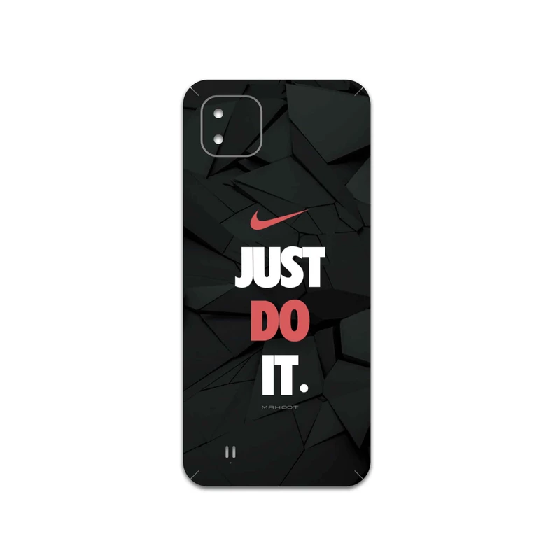 برچسب پوششی ماهوت مدل NIKE-Logo مناسب برای گوشی موبایل ریلمی C11 2021
