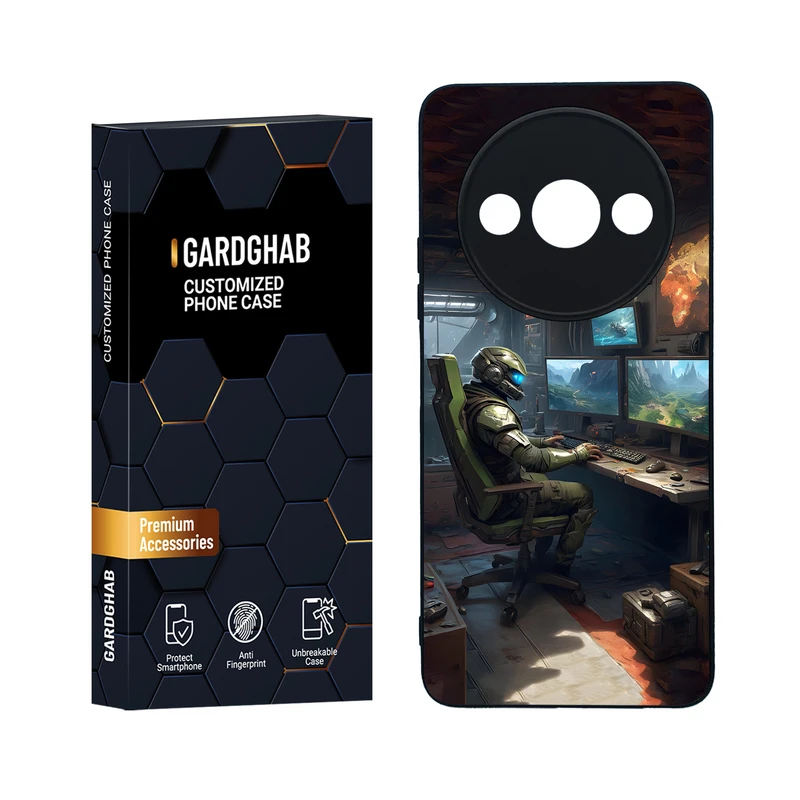 کاور گارد قاب مدل پسرانه مناسب برای گوشی موبایل شیائومی Redmi A3 / A3X 4G