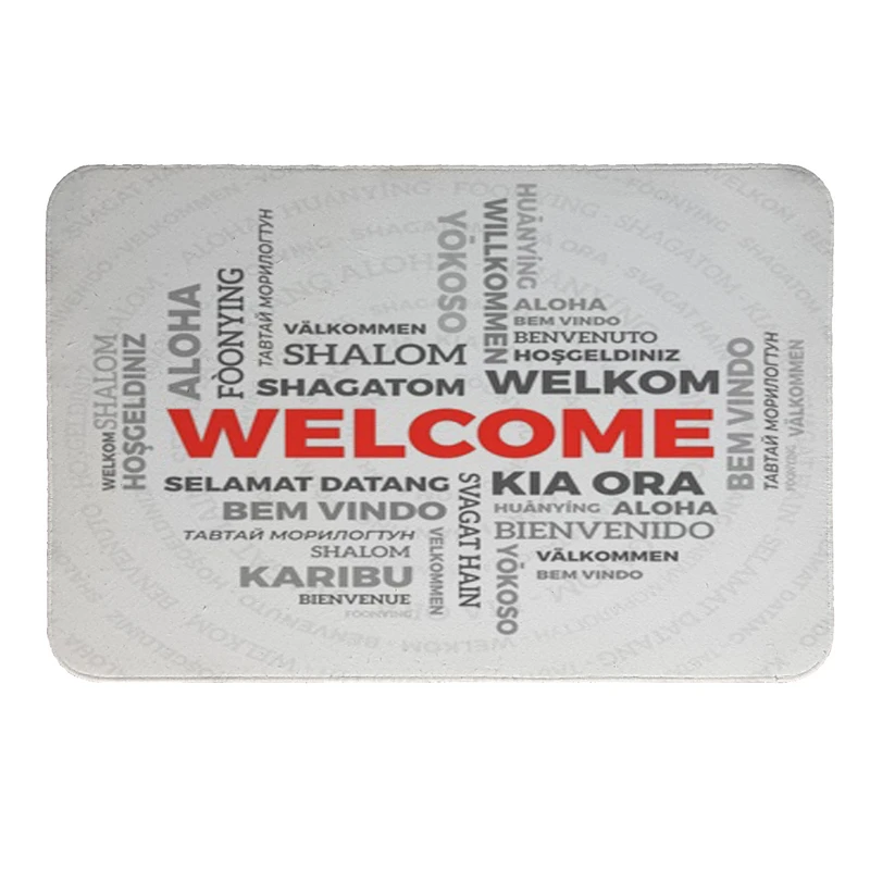 پادری طرح welcome کد 8259 سایز 110× 80 سانتی متر