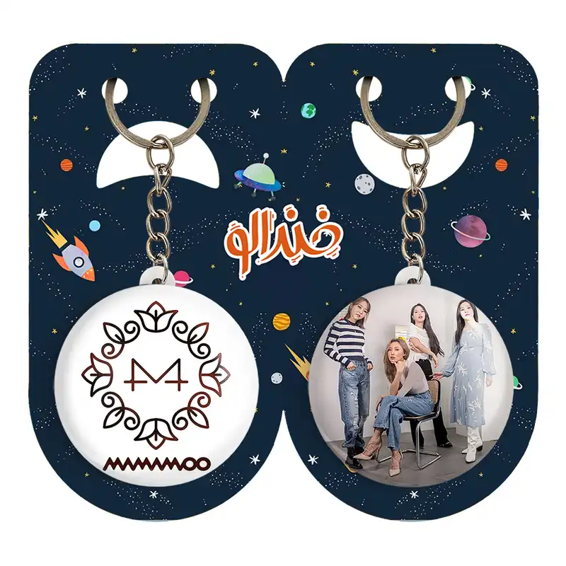 جاکلیدی خندالو مدل گروه مامامو Mamamoo کد 1946819461 مجموعه 2 عددی