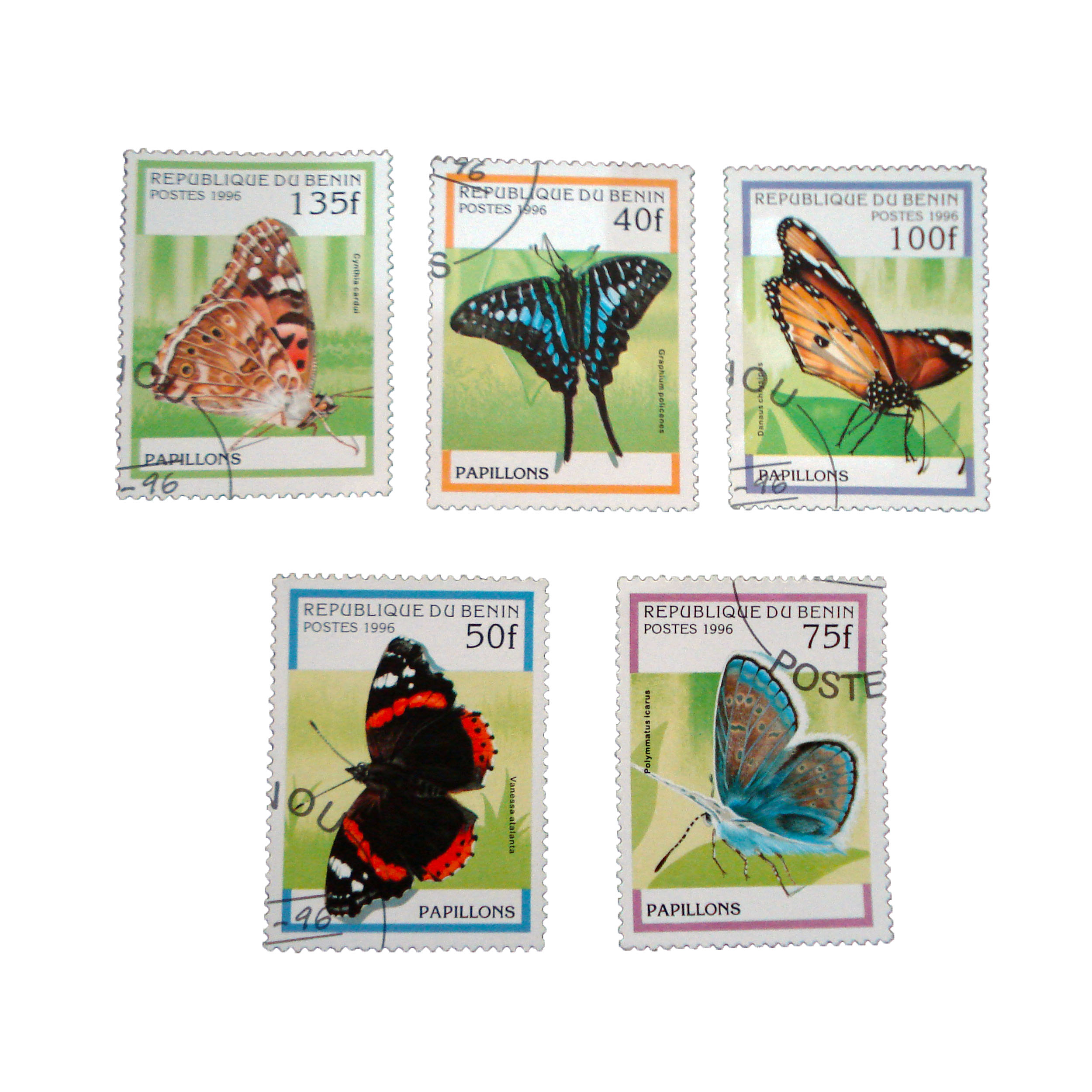 تمبر یادگاری مدل طبیعت کد bc-1522 مجموعه 5 عددی