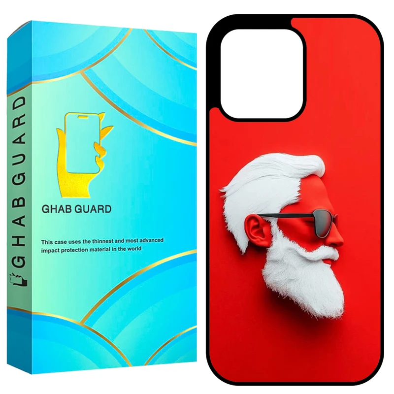 کاور قاب گارد طرح چهره مدل GCHP16P مناسب برای گوشی موبایل اپل iPhone 16 Pro