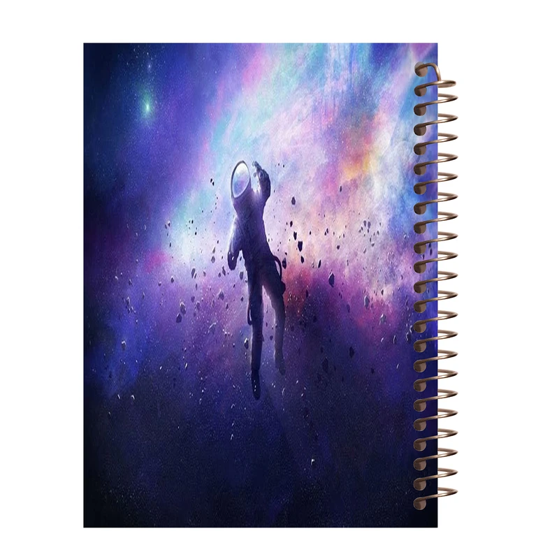 دفتر لغت 100 برگ طرح فضانورد کد W159