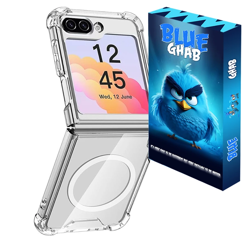 کاور بلو قاب مدل مگ سیف کد 01 مناسب برای گوشی موبایل سامسونگ Galaxy Z Flip6