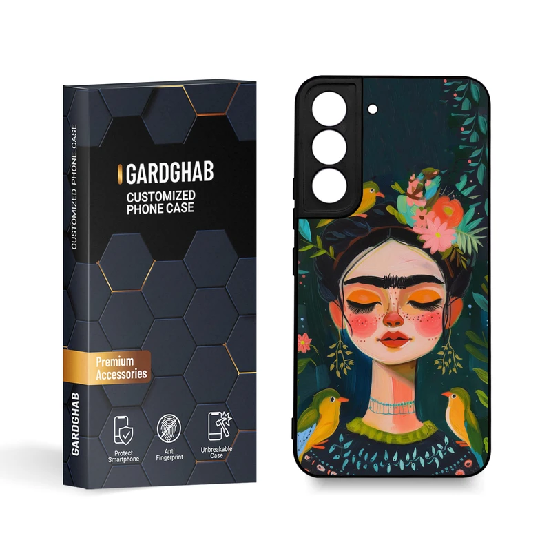 کاور گارد قاب مدل دخترانه مناسب برای گوشی موبایل سامسونگ Galaxy S22