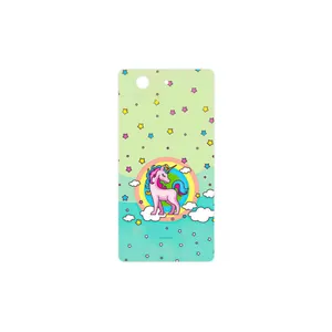 MAHOOT Rainbow unicorn adventure Cover Sticker for Sony Xperia Z3 Compact