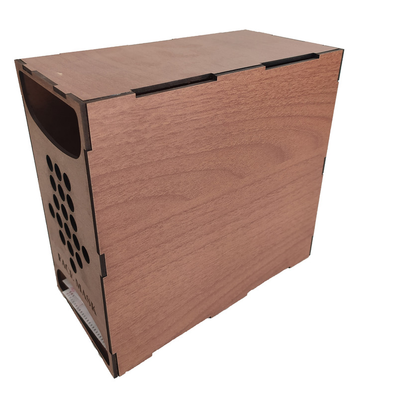 جعبه نگهدارنده ماسک مدل چوب جعبه نگهدارنده ماسک مدل چوب