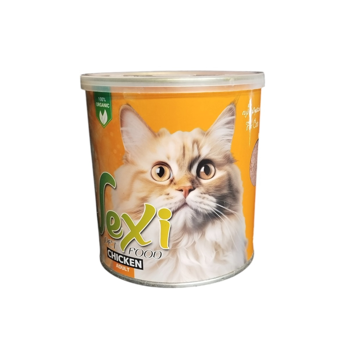 کنسرو غذای گربه وکسی مدل ‌پته مرغ وزن 800 گرم