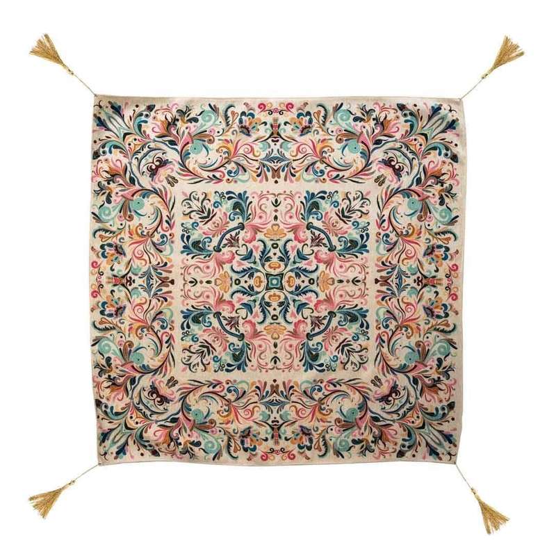 رومیزی مدل شانل طرح اسلیمی کد 60002862