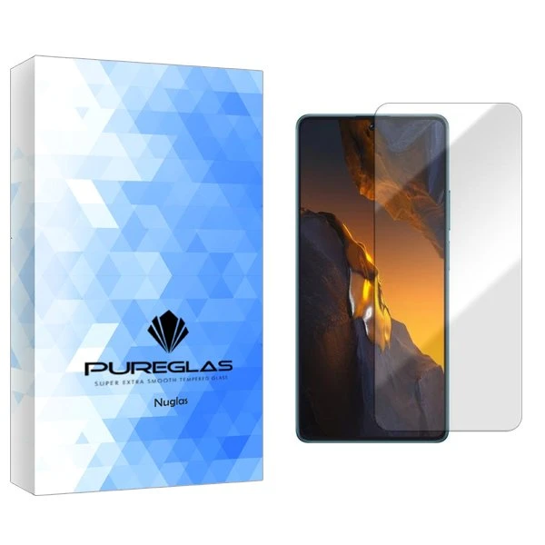 محافظ صفحه نمایش پیور گلس مدل NueGlas مناسب برای گوشی موبایل شیائومی Poco F5