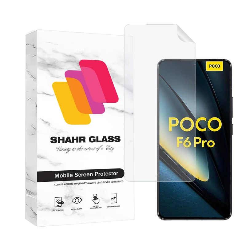 محافظ صفحه نمایش شهر گلس مدل NANOJELSH مناسب برای گوشی موبایل شیائومی Poco F6 Pro 5G
